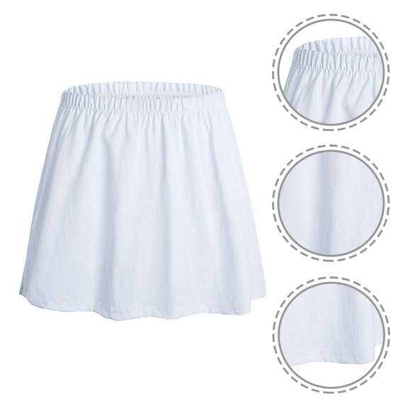 CTIRCHIU 3-Pack White Chiffon Shirt Extenders for Women, Ideal Layering Under Sweaters and