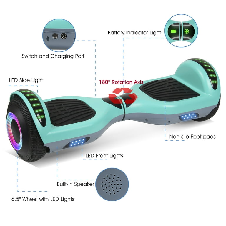 LIEAGLE A12 Hoverboard Bluetooth 6.5
