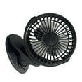 thumbnail image 4 of Ventilador de clip portátil Bearachild giratorio 360 grados Electrónica Negro Tipo de Batería, 4 of 6