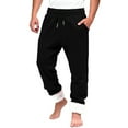 thumbnail image 7 of Fewfanhot Pants for Men Fleece Winter Pants Warm Lined Sweatpants Thermal Lounge Athletic Track Joggers, 7 of 7