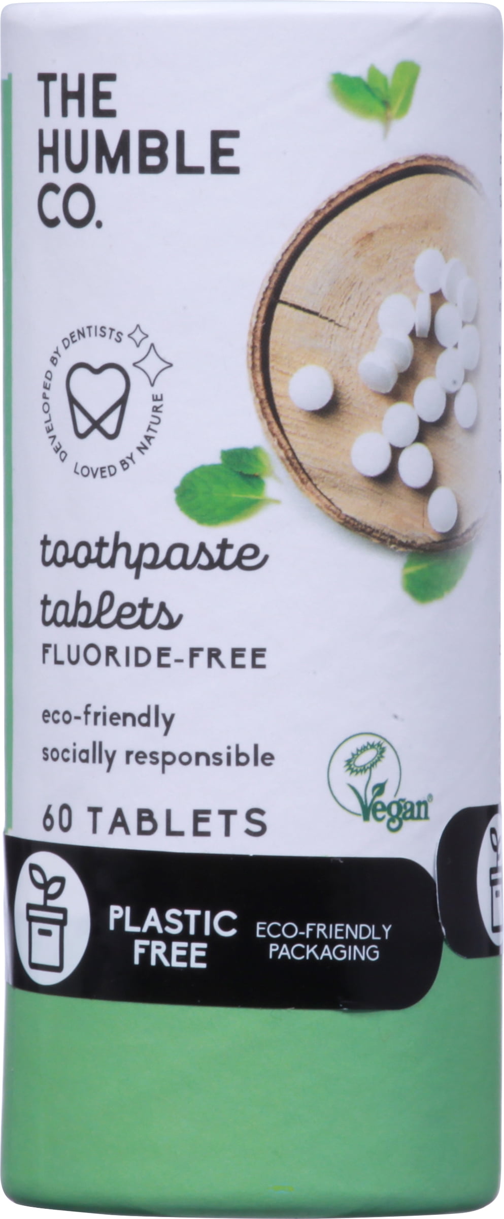 Humble Co - Tthpst Tab Mint Flrde Fre - Case of 6-60 CT