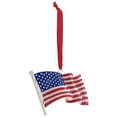 thumbnail image 3 of American Flag with European Crystals Patriotic Ornament - 3.25", 3 of 6