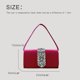 thumbnail image 4 of Bolsos de noche para mujer, bolsos de diseñador de lujo, monedero, novedad 2023, en satén adornado con imitación brillante, bandolera pequeña, 4 of 5