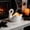 White, variant on Ceramic Cygnet Candle Holders for Scented Candles, Romantic Candlelight Dinner Decor, Heat-Resistant Home Ornament
