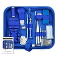 thumbnail image 1 of CNKOO 172pcs Watch Repair Kit Watch Case Opener Spring Bar Tools Watch Battery  Tool Kit Watch Band Link Pin Removal Tool Set Professional Watch Repair Tools with Carrying Case, 1 of 10