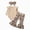 H233-Khaki, variant on masbird Baby Girl Clothes Newborn 0 3 6 12 18 24 Months Fall Outfits Ruffle Knitted Long Seeve Romper Top & Flare Pants Sets,Khaki,12-18 M