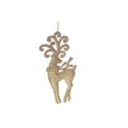 thumbnail image 1 of Christmas Gold Glitter Ornement Rendeer - Ensemble De 12, 1 of 3