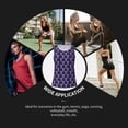 thumbnail image 7 of Salouo Cell Tower Pattern Workout Tank Tops for Women,Gym Exercise Sleeveless Running Loose Athletic Top Fit Yoga Tops Active Shirts-X-Large, 7 of 7