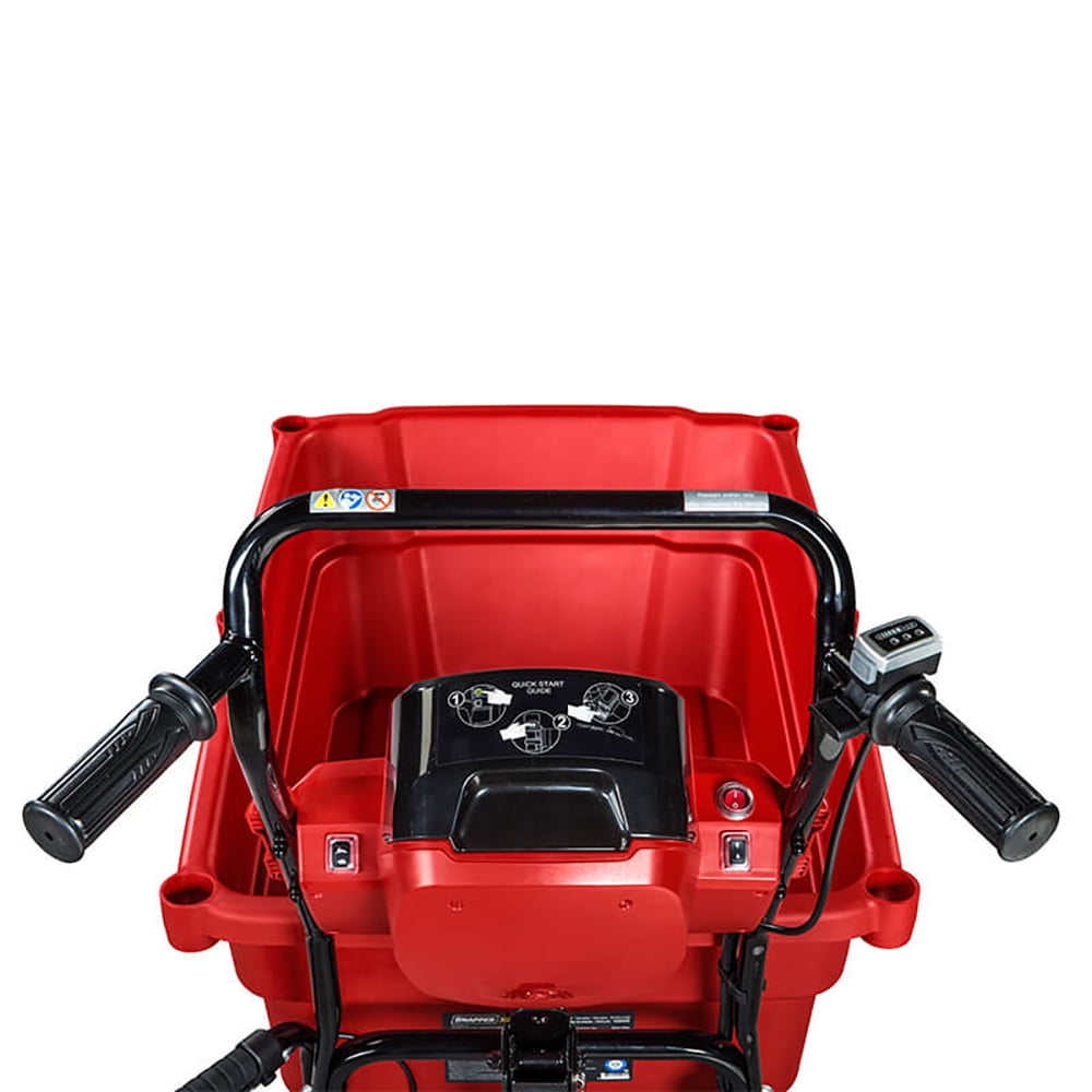 Snapper XD Steel Garden Cart with Self-Propelled Operation and 3.7 Cu Ft Capacity