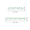 thumbnail image 2 of FRCOLOR 10Pcs Ruler Multi-function Straight Ruler Painting Straight Ruler Reading Ruler Portable Measuring Ruler, 2 of 8