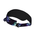 thumbnail image 4 of Sea turtle Visor Hats for Women with Print - Adjustable Sports Sun Hat, Breathable Polyester, Unisex Casual & Outdoor Cap, 4 of 5