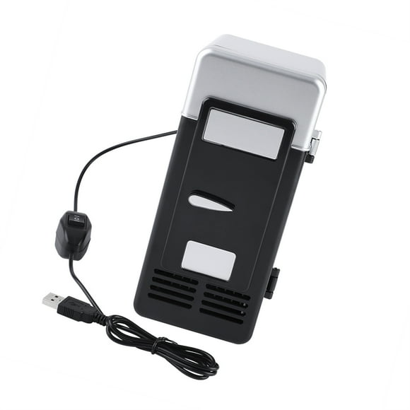 Mini Cooler Fridge, USB Mini Fridge New Mini USB Fridge Cooler Beverage Drink Cans Cooler Refrigerator for Laptop PC Computer
