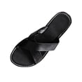 thumbnail image 3 of Avtoify Summer Flats Shoes Women Versatile Casual Plus Size Comfortable Flat Wraparound Wide Strap Open Toe Beach, 3 of 10