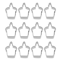 Mini Cupcake Dozen Cookie Cutters 1.5 inches/each F1008-W12 - The Cookie Cutter Shop - Tin Plate Steel