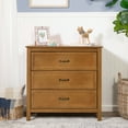 thumbnail image 2 of DaVinci Charlie 3-Drawer Dresser, Chestnut, 2 of 5