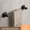 Black 30cm, variant on Self-Adhesive Bathroom Towel Rack Holder without Drilling Kitchen Cabinet Dishcloth Rack Black Aluminum Hand Towel Hanger Rod