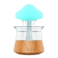 thumbnail image 3 of Yajisi Rain Cloud 300ml Ultrasonic Humidifier with 7‑Color Night Light, 5‑Hour Timer, Aromatherapy, USB‑C, White, 3 of 6