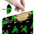 thumbnail image 4 of FMSHPON Green Motocross Clipboard Hardboard Wood Nursing Clip Board and Pull for Standard A4 Letter 13x9 inches, 4 of 5