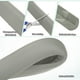 thumbnail image 2 of Uxcell 4 Pack Protectores de Esquinas en Forma de L de 6.5 Ft para Muebles Gris, 2 of 6