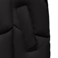 thumbnail image 4 of Inleife Womens Parkas Jacket Women's Solid Color Long-Sleeved Hoodless Zipper Warm Jacket, 4 of 4