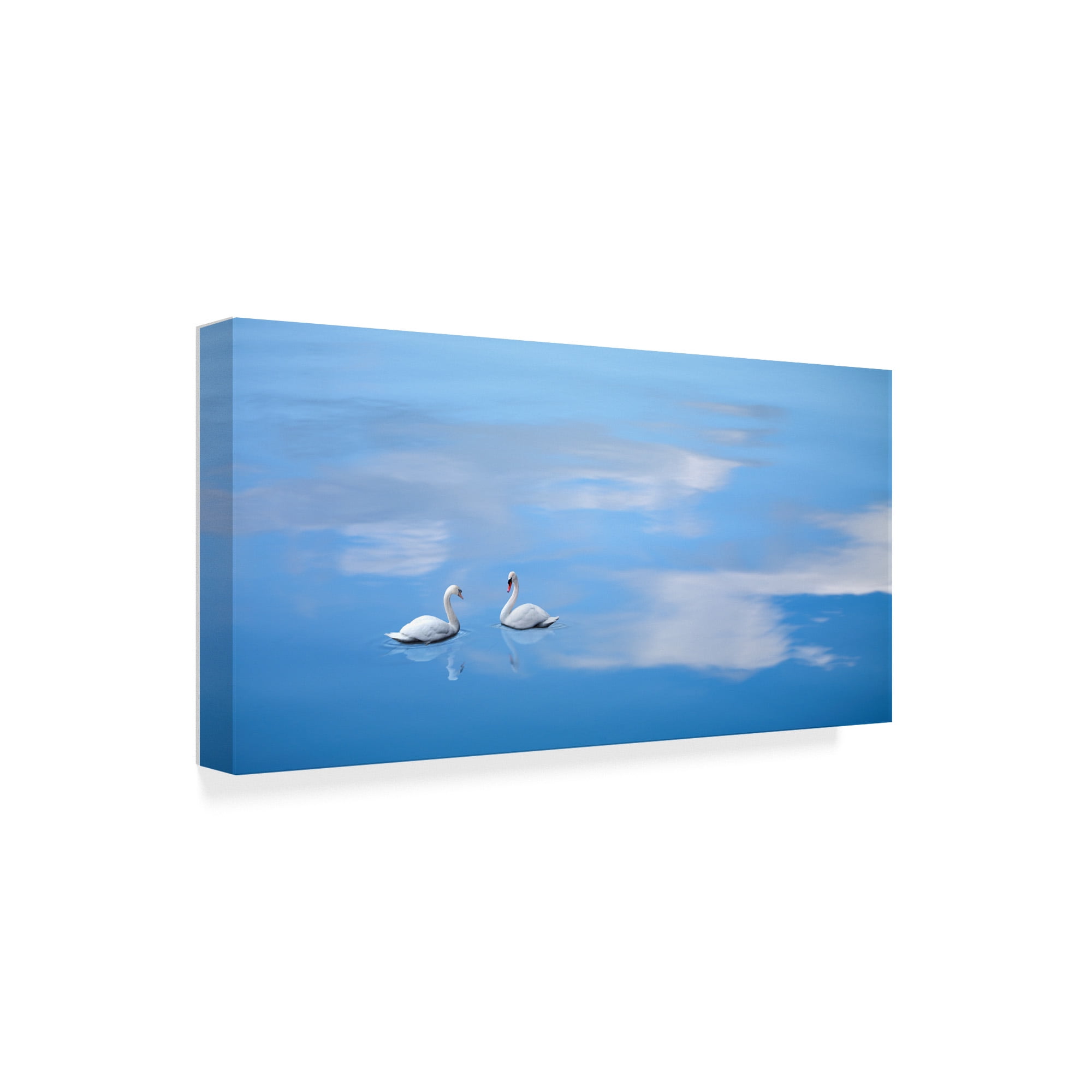 Trademark Fine Art 'Dusk & Water VI' Canvas Art by James McLoughlin