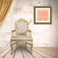 thumbnail image 3 of Mark, Leslie 12x12 Gold Ornate Wood Framed with Double Matting Museum Art Print Titled - Block Print Paisley II, 3 of 4