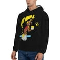 thumbnail image 4 of Curious George 9 Hoodie Fashion Hip Hop Women/Men Hoodie Sweatshirt With Pocket, 4 of 8