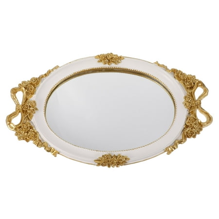 

1Pc Retro Cake Tray Decorative Storage Plate Wedding Dessert Plate Jewelry Tray