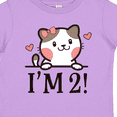 thumbnail image 4 of Inktastic 2nd Birthday Kitty 2 Year Old Girl Girls Toddler T-Shirt, 4 of 5