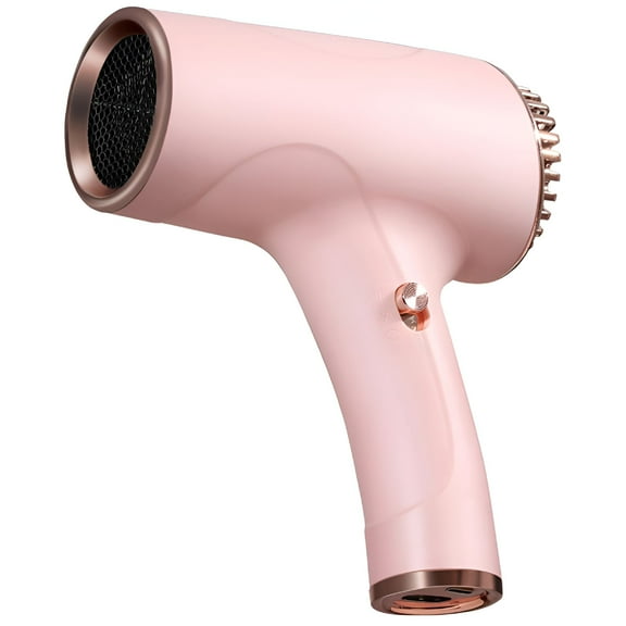 HIBIBUD Portable Rechargeable USB Cordless Anion Hair Dryer Versatile Hairdressing Tools