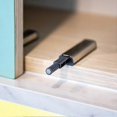 thumbnail image 5 of Double Push to Open Door Latch, Aluminum Alloy Magnetic Push Latches for Hidden Door, Cabinets, RV Drawers, Kitchen Cupboard, 5 of 5
