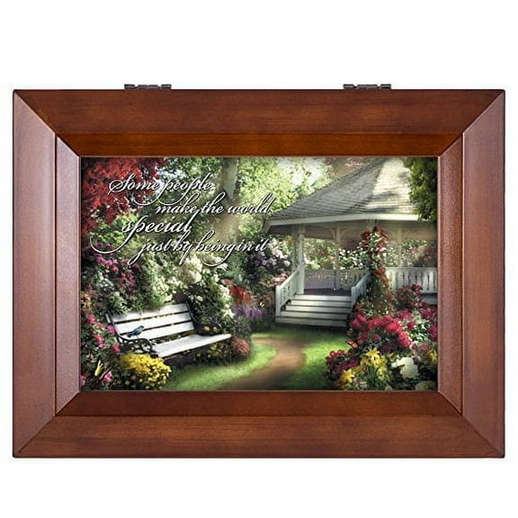 Some People Make the World Special Wood Finish Jewelry Music Box - Plays Tune You Are My Sunshine