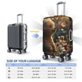 thumbnail image 4 of Fotbe Sunshine Butterfly Flower Bear Funda Protectora para Equipaje, Antirrayones y Resistente a la Suciedad, Compatible con Maletas de 18 a 32 Pulgadas-X-Large, 4 of 7