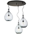 thumbnail image 2 of Meyda 152445 47 in. Euri Tanta 3 Light Cascading Pendant, Oil Rubbed Bronze, 2 of 5