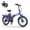 Light Purple, variant on 20" Foldable Electric Bike Fat Tire for Adults, 1200W Peak, 48V 13.5Ah, 28MPH 65Mi Max Range E Bike, 5-Speed Riding, Folding Electric Bicycle, Orange