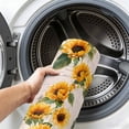 thumbnail image 6 of 2x3 Ft Entryway Area Rug, Vintage Sunflowers Kitchen Rug Runner Washable Floor Mat, Farmhouse Flowers Botanical Non Slip Indoor Door Mat Throw Carpet for Bathroom Living Room Bedroom, 6 of 8