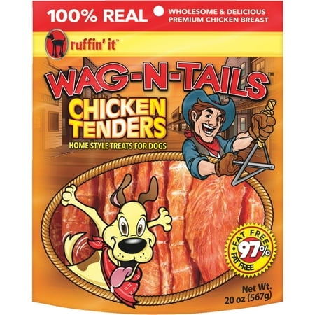 Ruffin' it Wag-N-Tails Tenders Dog Treat