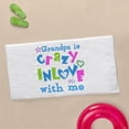 thumbnail image 4 of CafePress - Grandpa Loves Me - Large Beach Towel, Soft 30"x60" Towel with Unique Design, 4 of 4