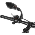 thumbnail image 2 of Stainless Steel Lens Handlebar Bike Mirror, Rear View Mirror, Left, 2 of 3