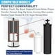thumbnail image 4 of Sistema de filtrado de agua por gravedad, filtros de carbón activado y fluoruro para agua limpia, filtros de carbón negro para uso doméstico, materiales de filtración de alta calidad, 4 piezas, 4 of 5