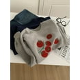 thumbnail image 2 of Embroidered Custom Pullover Fleece Sweatshirt for Women, Loose Fit, Thick and Warm Coat, 2 of 6
