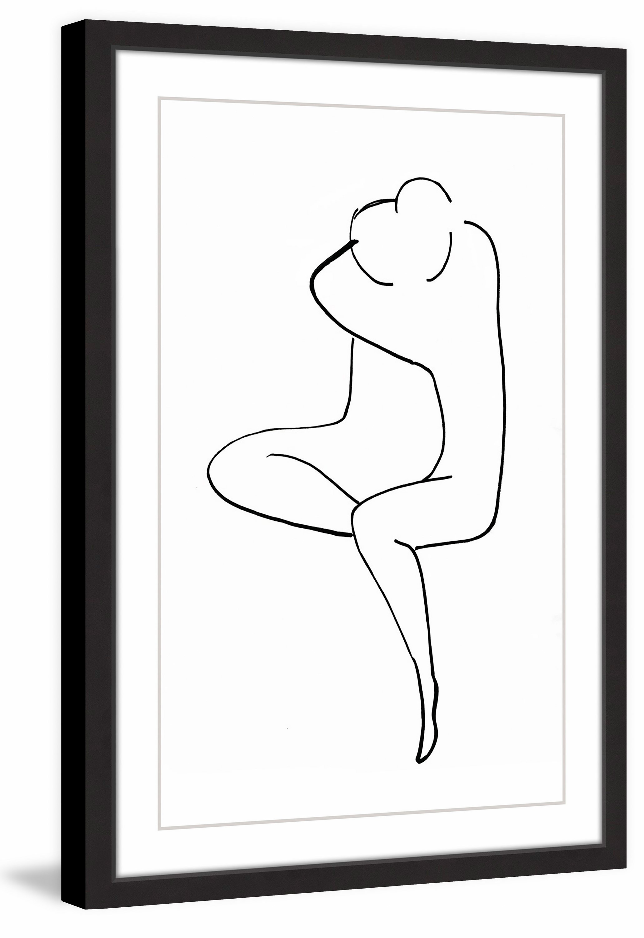 Marmont Hill One Flesh Framed Wall Art, 18" x 12"