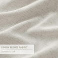 thumbnail image 6 of Birch Pinch Pleated 100% Blackout Linen Curtains 90 Inch Length 2 Panels Set, Black Out Memory Trained Pleat Curtains Light Blocking Room Darkening Drapes for Bedroom Living Room Window, 6 of 9