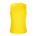 thumbnail image 6 of FNFYFH Men's Workout Tanks Yellow, Fashion Men Casual Solid Color Fitness Sportswear Round-Neck Tank Top $15 & Under, 6 of 7
