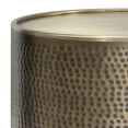 thumbnail image 5 of Simpli Home Corbin 32 inch Wide Boho Contemporary Coffee Table in Hammered Antique Gold Iron, Assembled, 5 of 8