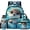Blue Otter, variant on Penguin Winter Backpack Pack, 17 Inch Spacious Kids Bookbag Comes with Thermal Lunch Box, Stationery Bag and Water Bottle Carrier for Elementary Students