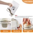 thumbnail image 4 of Contenedor hermético para alimento de gato Brabtod 2,8 L, libre de BPA, 4 of 6