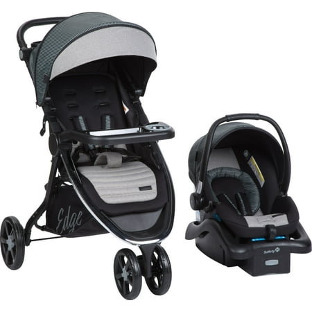 Monbebe Edge Travel System Stroller and Infant Car Seat  Pinstripe