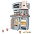 thumbnail image 2 of Juego de Cocina de Simulación Sunnimix Juego de Cocina para Niños Azul, 2 of 8