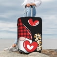 thumbnail image 7 of Pofeuu Love Gnomes Print Luggage Suitcase Cover Protector Luggage Washable Covers Aesthetic for 18/24/28/32 inch Luggage（No luggage included）-Medium, 7 of 7
